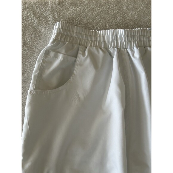 Linea Uomo Oversized Cargo  Track Suit White Nylon Size L Hiphop Athleisure - Picture 6 of 16